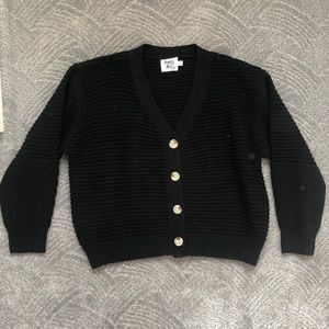 Princess Polly Black Cardigan